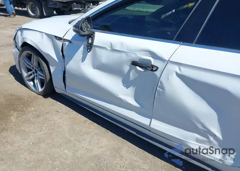 2018 Audi A5 2.0T Premium z USA, uszkodzony, nr VIN WAUENCF50JA096961